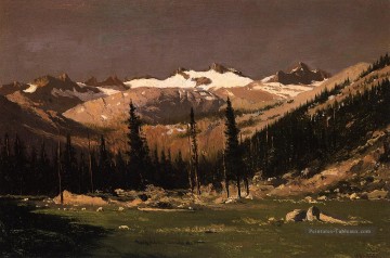 William Bradford œuvres - Mount Lyell au dessus de Yosemite paysage marin William Bradford